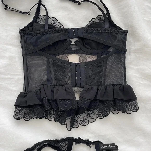 For Love and Lemons Iris Bustier & Thong - Picture 3 of 5